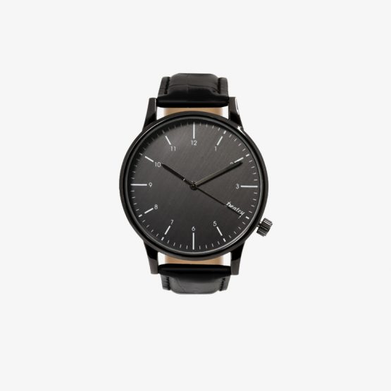 韓風簡約金屬紋質感手錶